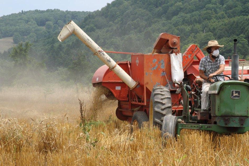 (フランクリンミント Allis Chalmers コンバイン　ブリキ ALLIS-CHALMERS 60A ALL CROP HARVESTER 1/12 SCALE COMBINE BY