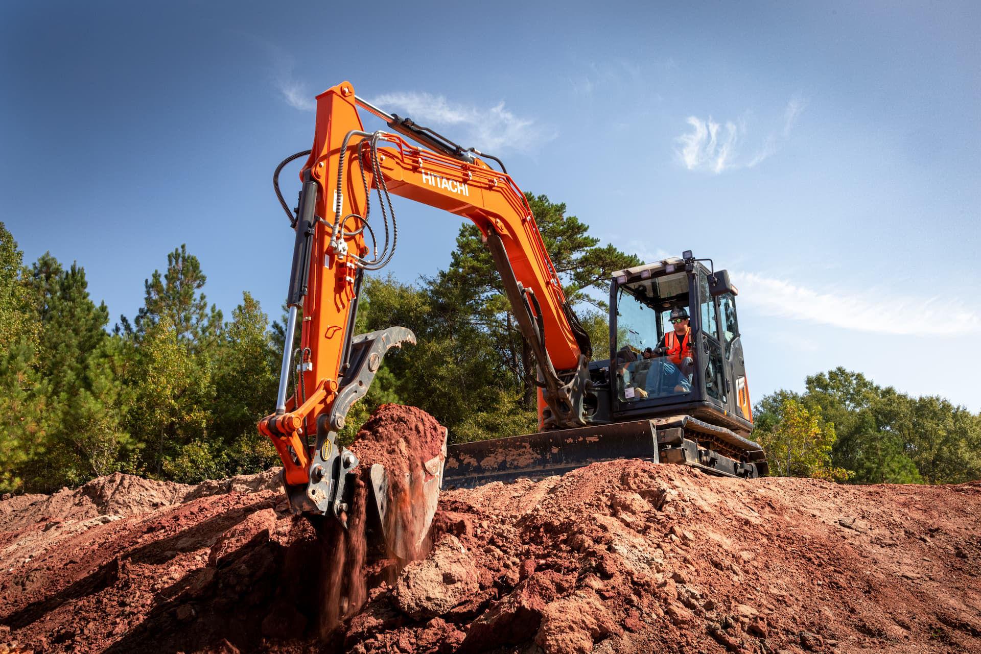 【soilY】 Excavator (tracked) Hitachi Zx 130 Lcn used - Excavators