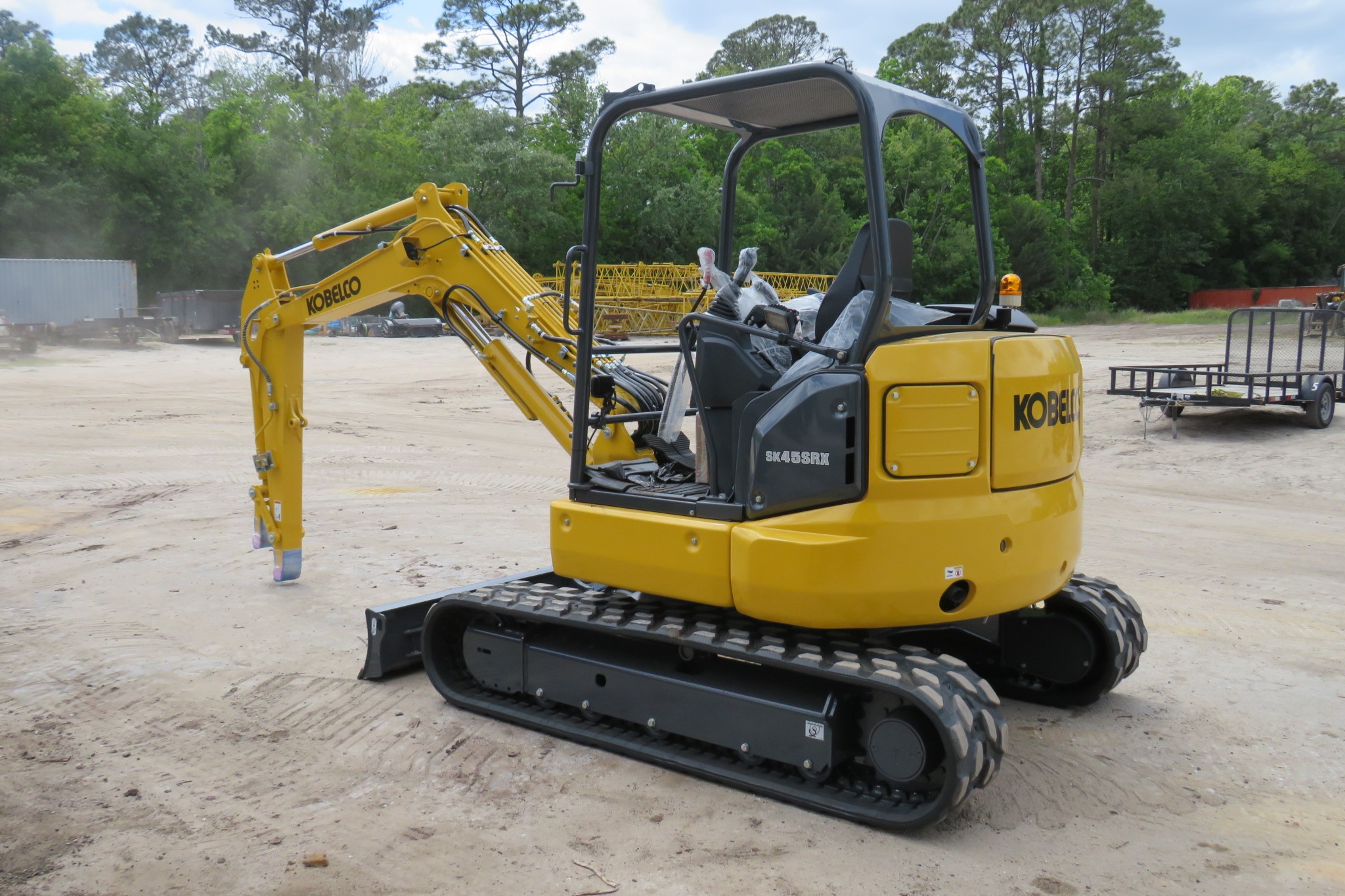 Kobelco SK45SRX-7 Canopy Excavator | AllMachines