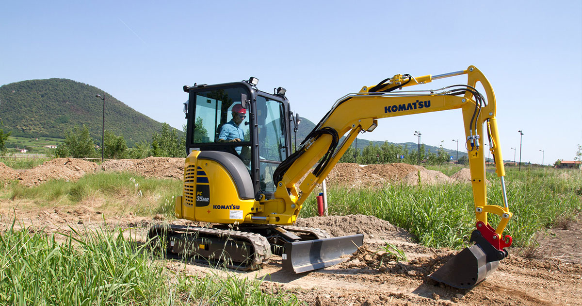 Komatsu PC35MR-5 E1 Excavator | AllMachines