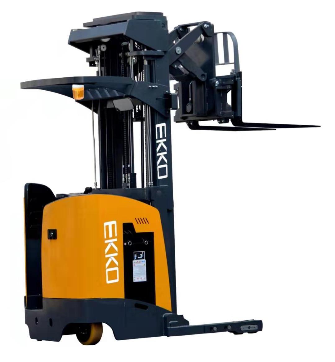 Ekko EK18RR Reach Truck: Specs, Dimensions, Manuals