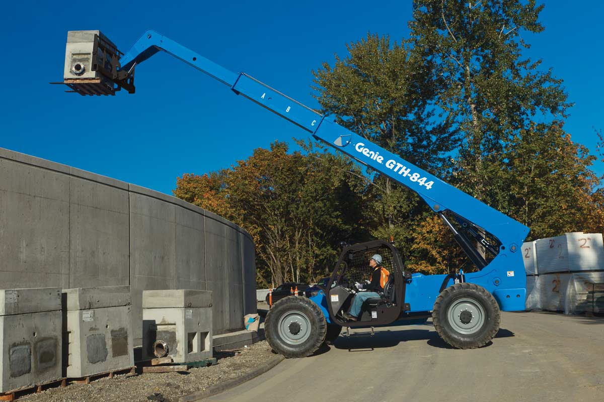 Genie GTH-844 Telehandler: Specs, Dimensions, Manuals