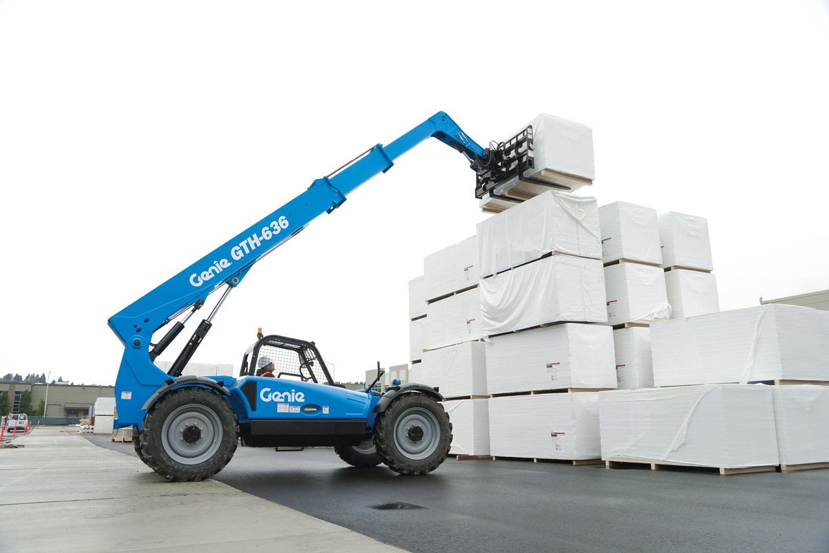 Genie GTH-636 Telehandler: Specs, Dimensions, Manuals