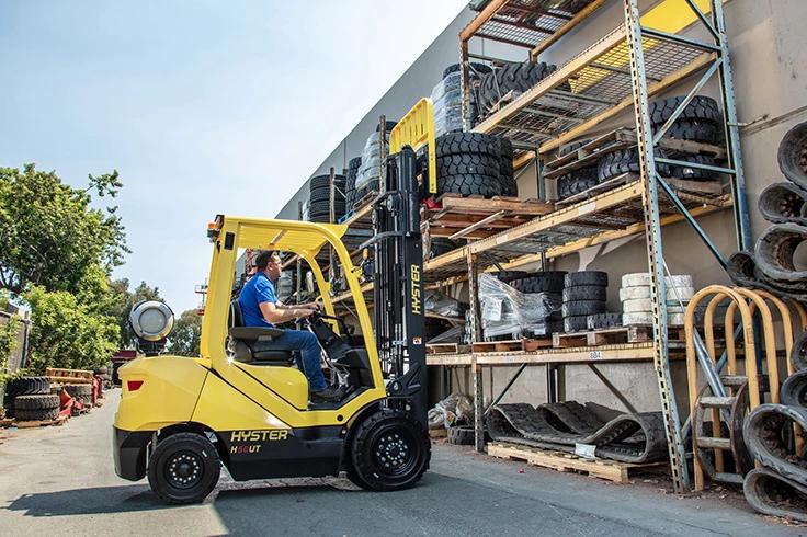 TEKNO HYSTER CHARIOT ELEVATEUR 1/43° Forklift (Hyster) – miniprints