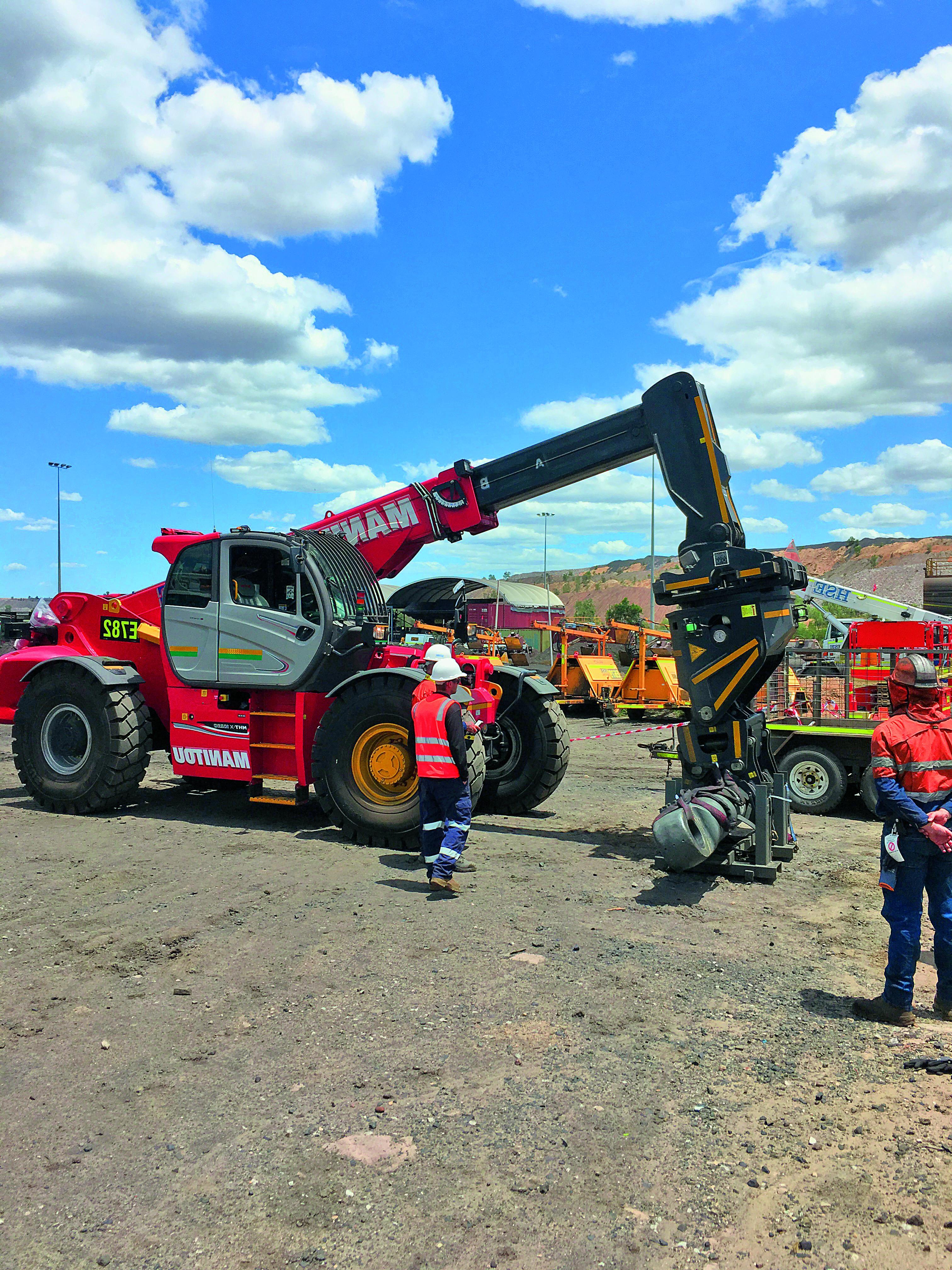 Manitou MHT 11250 Mining ST5 Telehandler: Specs Manuals