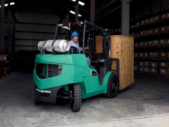 Mitsubishi FG45N Forklift: Specs, Dimensions, Manuals