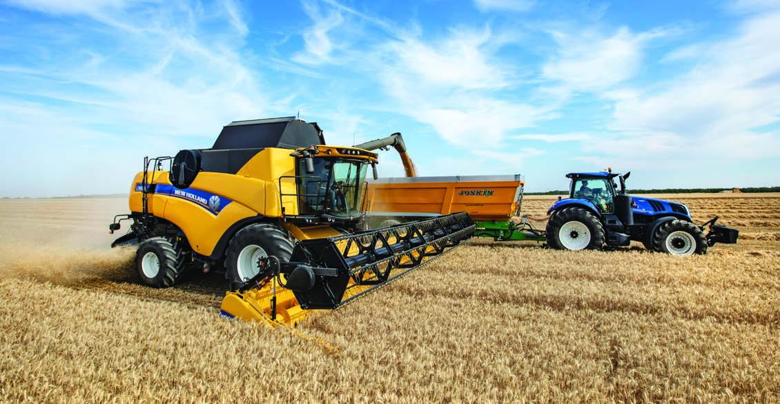 New Holland CX8.90 Combine Harvester Specs and Price