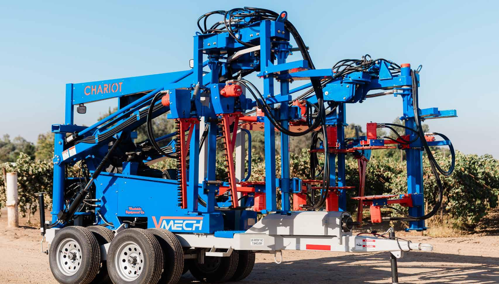 Oxbo 610 Specialty Crop Harvester Specs