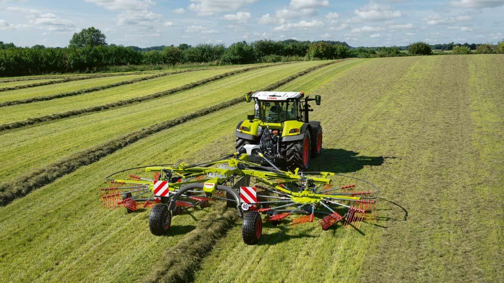 Claas LINER 1700 TWIN Rake Specs and Price