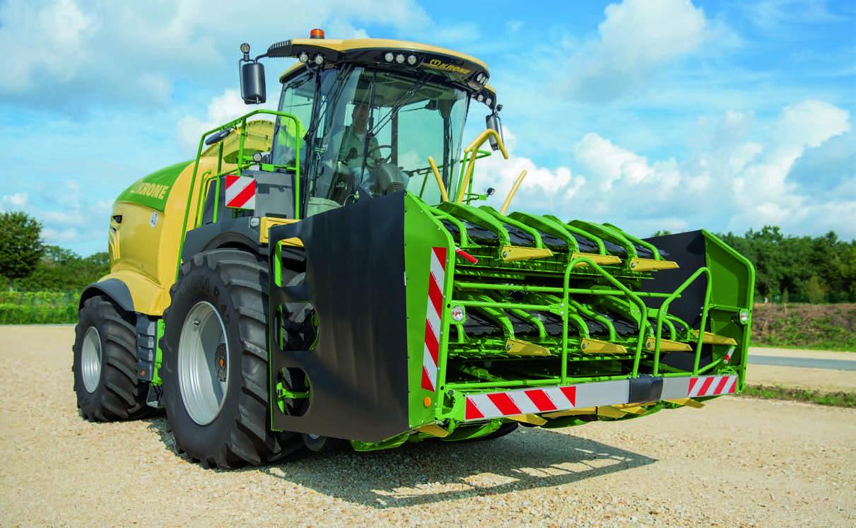 Krone BiG X 980 Forage Harvester Specs