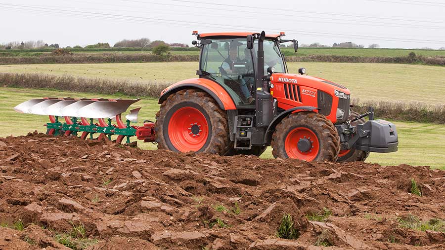 Kubota M7-171S-PS Tractor