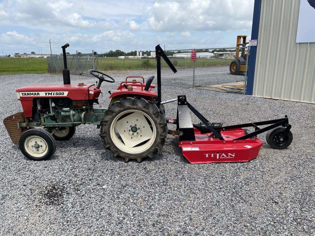 YANMAR YM1500 トラクター Yanmar YM1500: Attachments, Specs, Price | AllMachines