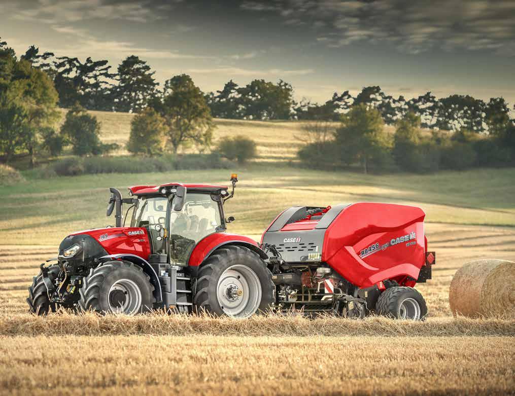 Case IH RB456 HD Pro Round Baler Specs