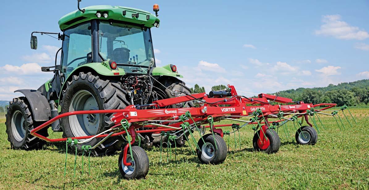Enorossi VORTEX G6-740 PROFILINE Tedder Specs